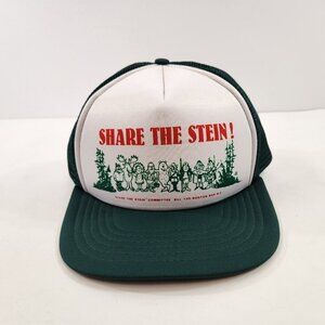 Vintage Share the Stein! Boston Bar BC Trucker Hat